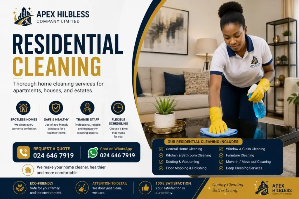residential cleaning